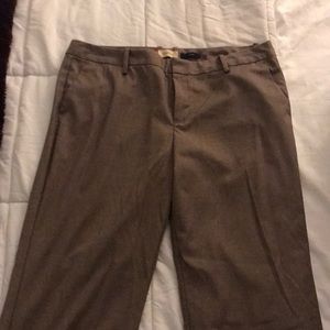 Gap Taupe Straight Leg Dress Pants